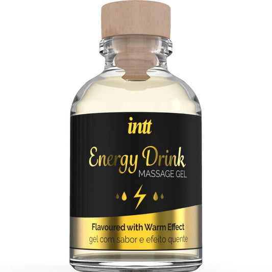 GEL DE MASSAGE EFFET CHAUD SAVEUR ENERGY DRINK