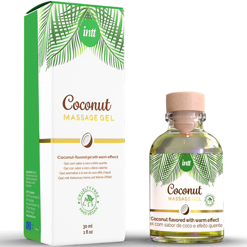 GEL DE MASSAGE VÉGAN EFFET CHAUFFANT COCO