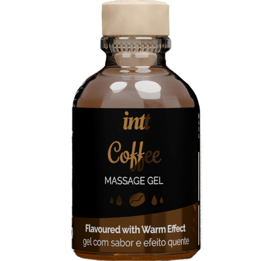 GEL DE MASSAGE EFFET CHAUD SAVEUR CAFÉ