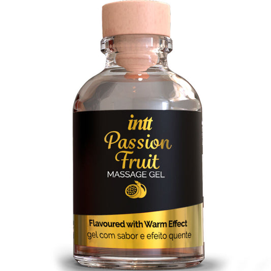 GEL DE MASSAGE EFFET CHAUD SAVEUR FRUIT DE LA PASSION
