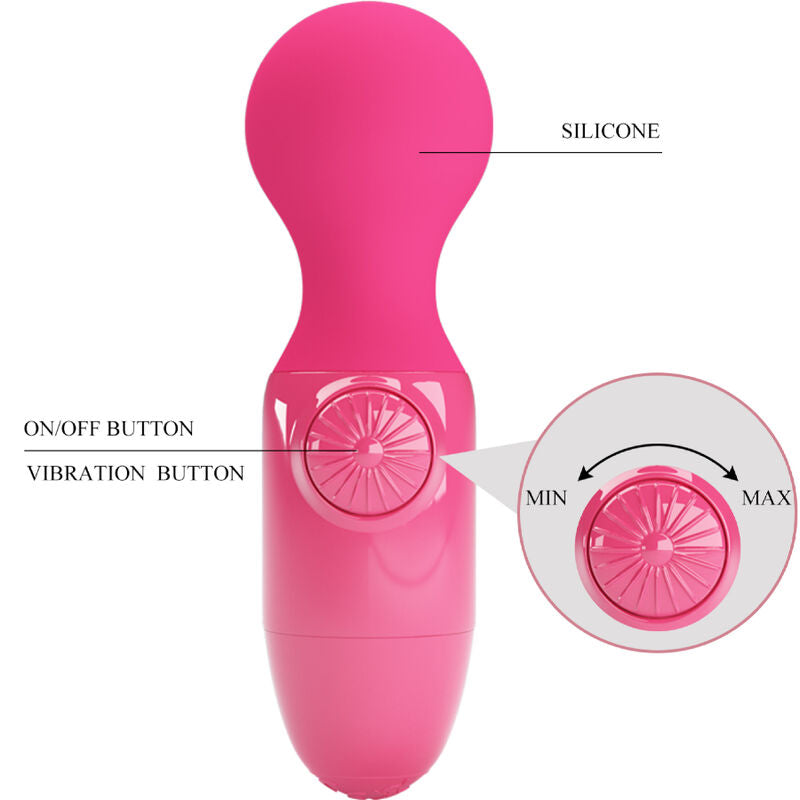 PRETTY LOVE - MINI STIMULATEUR PERSONNEL MAGENTA