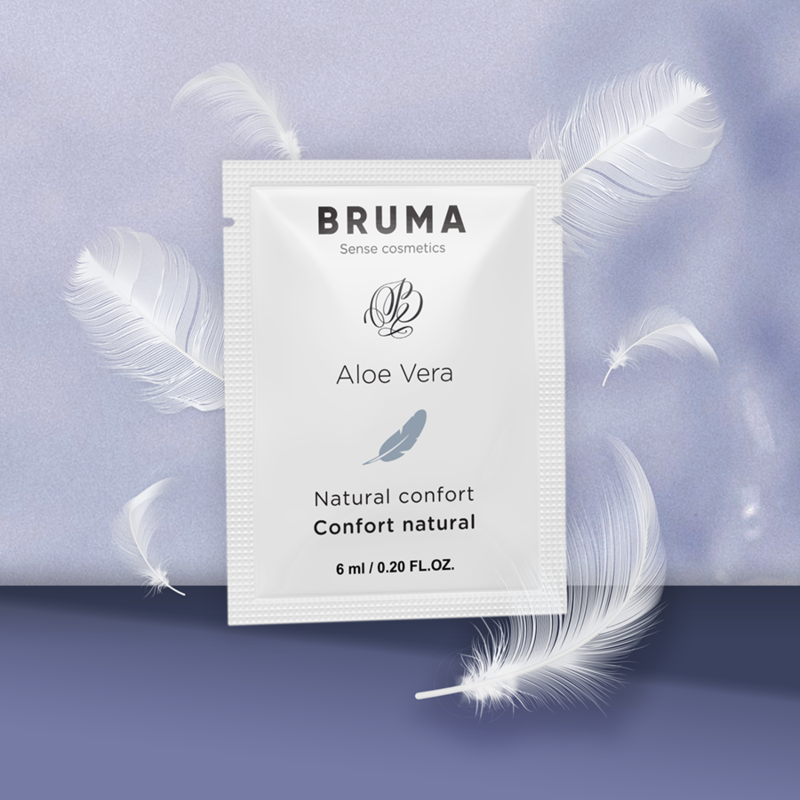 BRUMA - GEL LUBRIFIANT A L'ALOE VERA CONFORT NATUREL 6 ML