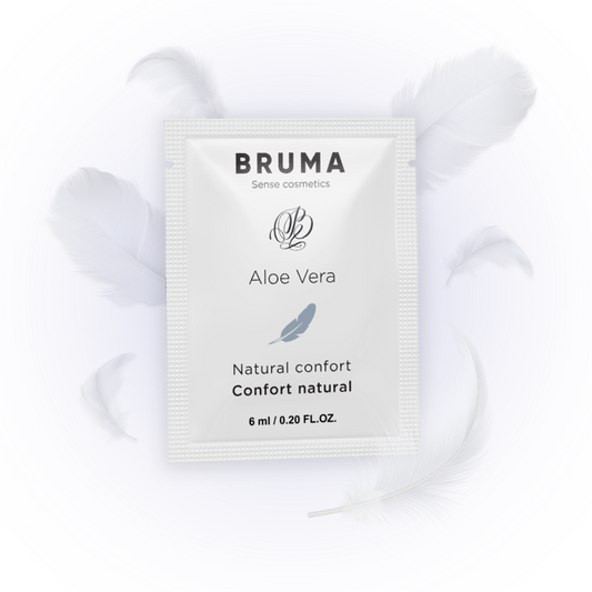 BRUMA - GEL LUBRIFIANT A L'ALOE VERA CONFORT NATUREL 6 ML