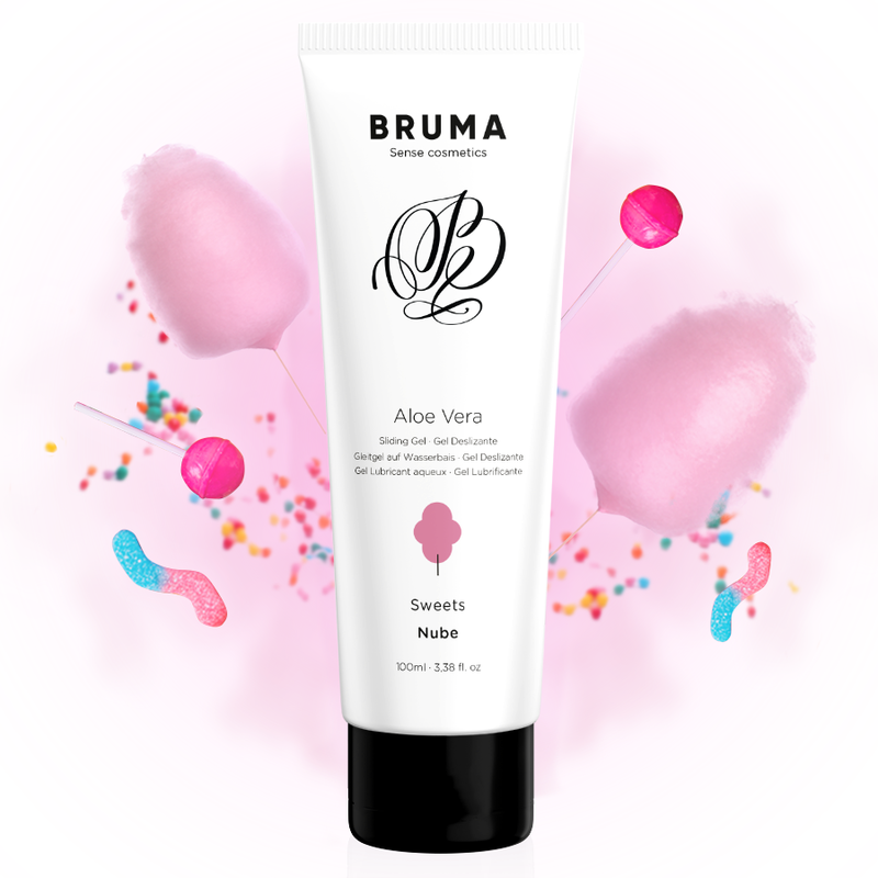 BRUMA - GEL LUBRIFIANT À L'ALOE VERA SAVEUR BONBONS 100 ML