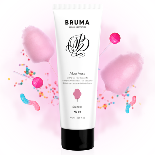 BRUMA - GEL LUBRIFIANT À L'ALOE VERA SAVEUR BONBONS 100 ML