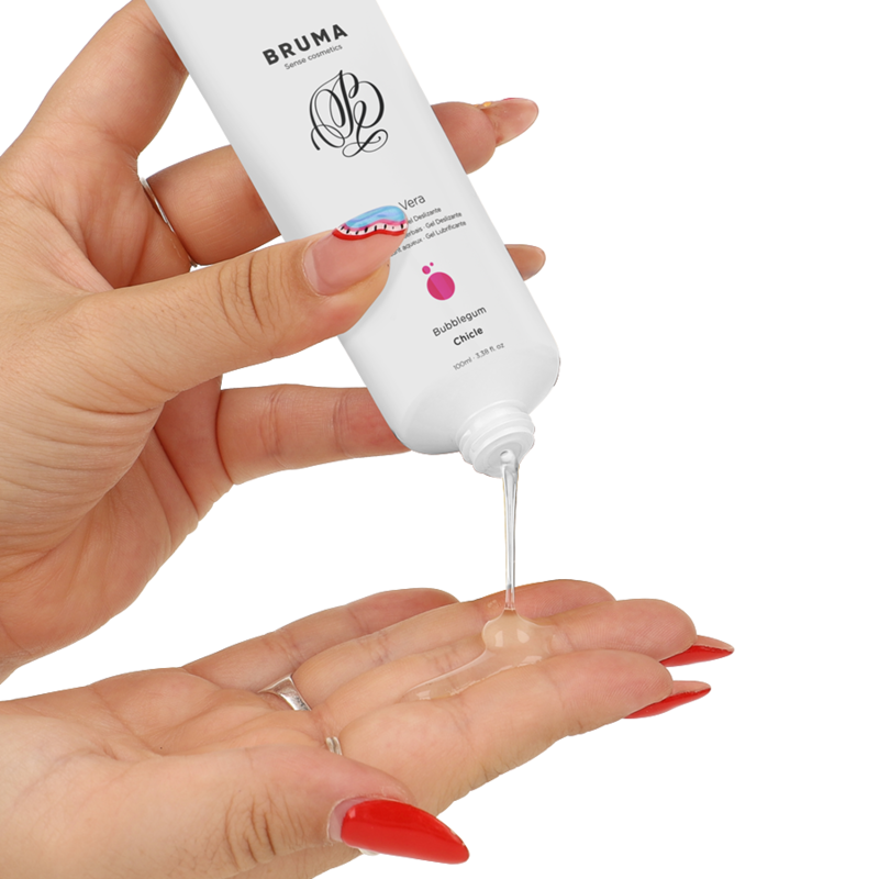 BRUMA - GEL LUBRIFIANT À L'ALOE VERA SAVEUR BONBONS 100 ML