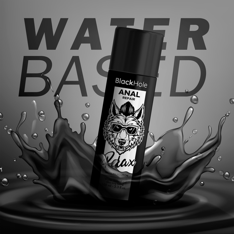 BLACK HOLE - RÉPARATION ANAL À BASE D'EAU 100 ML