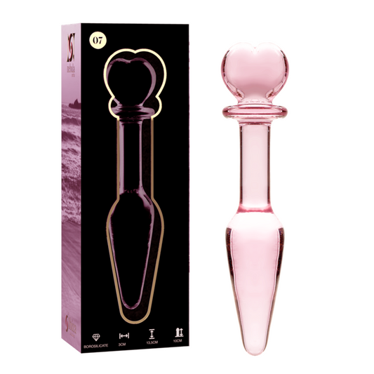 NEBULA SERIES BY IBIZA - PLUG ANAL MODÈLE 7 VERRE BOROSILICATE 13.5 CM -O- 3 CM