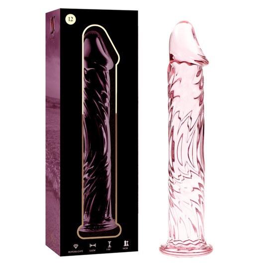 NEBULA SERIES BY IBIZA - MODÈLE 12 GODE EN VERRE BOROSILICATE 17 CM -O- 3.5 CM