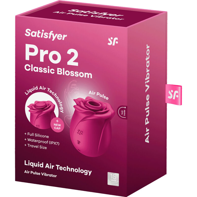 SATISFYER - AIR PULSE FLEUR CLASSIQUE PRO 2