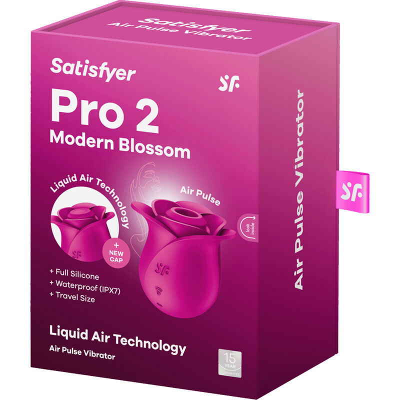 SATISFYER - AIR PULSE FLEUR MODERNE PRO 2