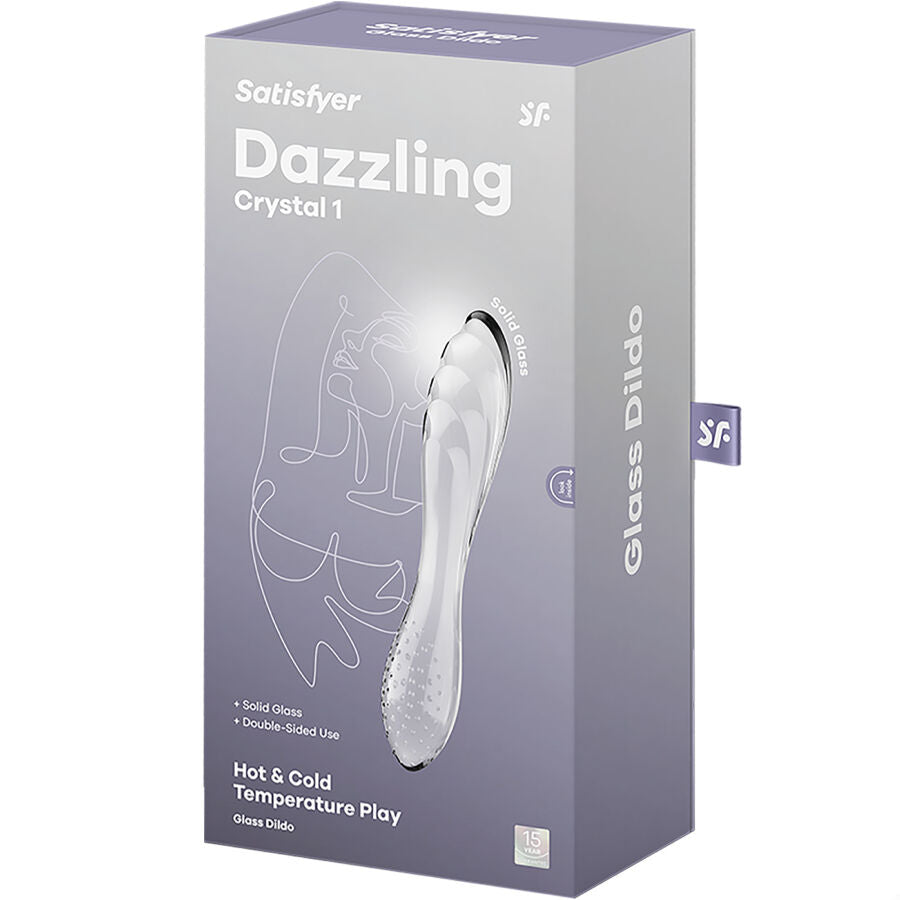 SATISFYER - GODE "DAZZLING CRYSTAL"