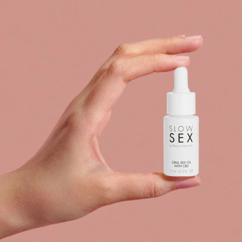 BIJOUX INDISCRETS - SLOW SEX HUILE DE SEXE ORAL AU CBD 15 ML