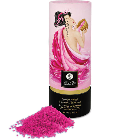 SHUNGA - SELS DE BAIN PÉTALES DE ROSE