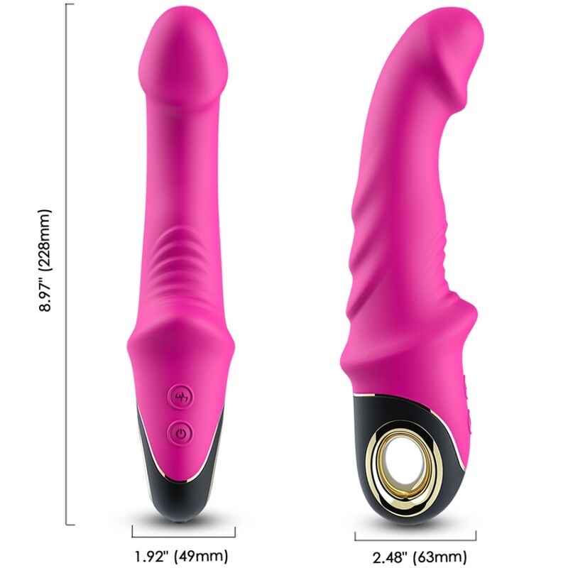 VIBROMASSEUR ROTATION FUCHSIA