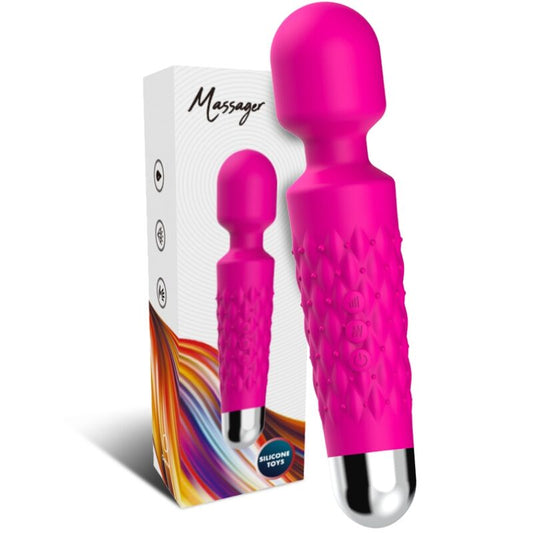 STIMULATEUR CLITORIS TÊTE SUPER FLEXIBLE FUCHSIA