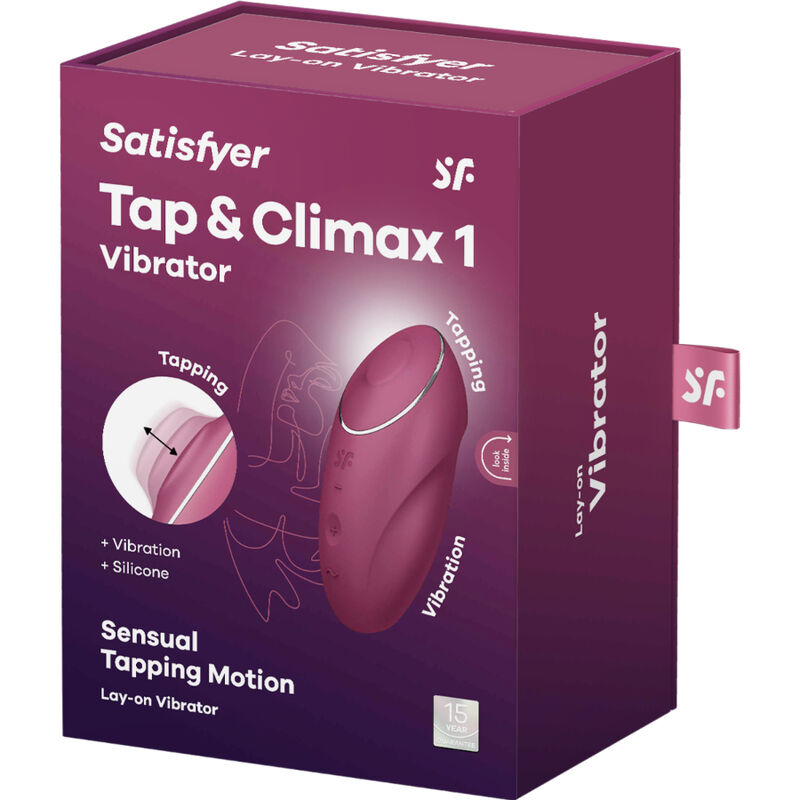 SATISFYER - STIMULATEUR "TAP & CLIMAX 1"