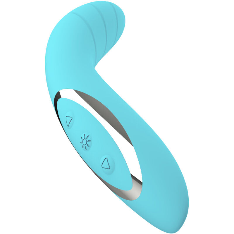 VIBROMASSEUR SOUPLE ELIZABETH BLEU