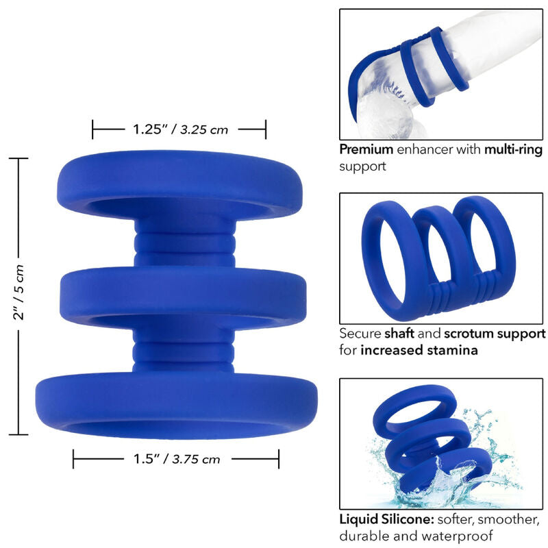 CALEXOTICS - ADMIRAL CAGE TRIPLE BLEU