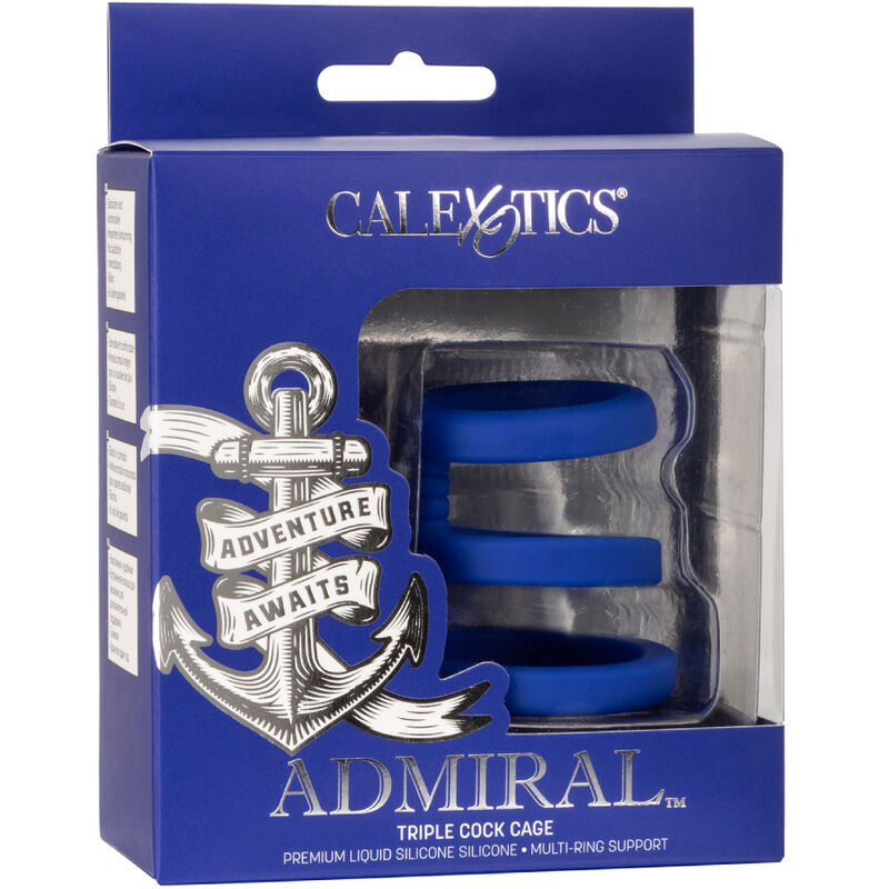 CALEXOTICS - ADMIRAL CAGE TRIPLE BLEU