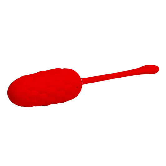 PRETTY LOVE - OEUF VIBRANT TEXTURÉ ROUGE