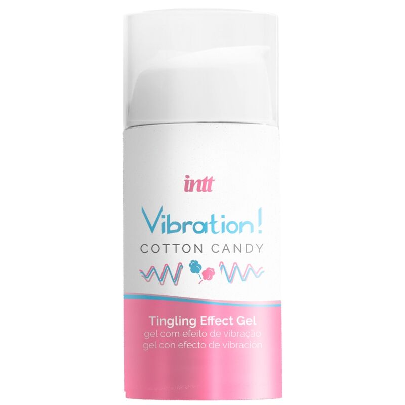 INTT - GEL VIBRATEUR LIQUIDE DE BARBE À PAPA PUISSANT STIMULANT