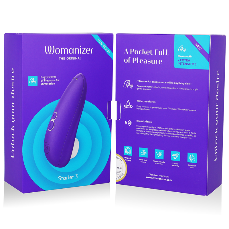 WOMANIZER - STIMULATEUR CLITORIS STARLET 3