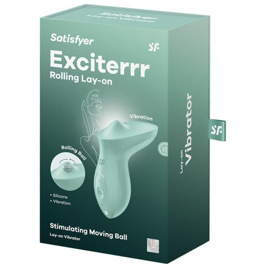 SATISFYER - VIBROMASSEUR EXCITERRR MENTHE