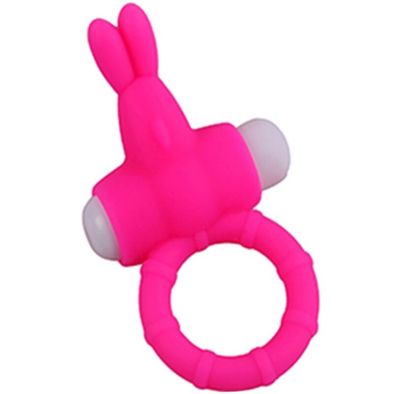 ANNEAU VIBRANT RABBIT SILICONE ROSE