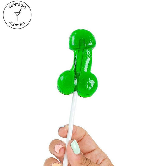 SUCETTE PÉNIS AVEC ALCOOL MOJITO