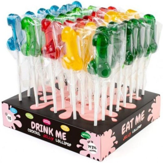 ASSORTIMENT DE SUCETTES PÉNIS ALCOOLISÉES