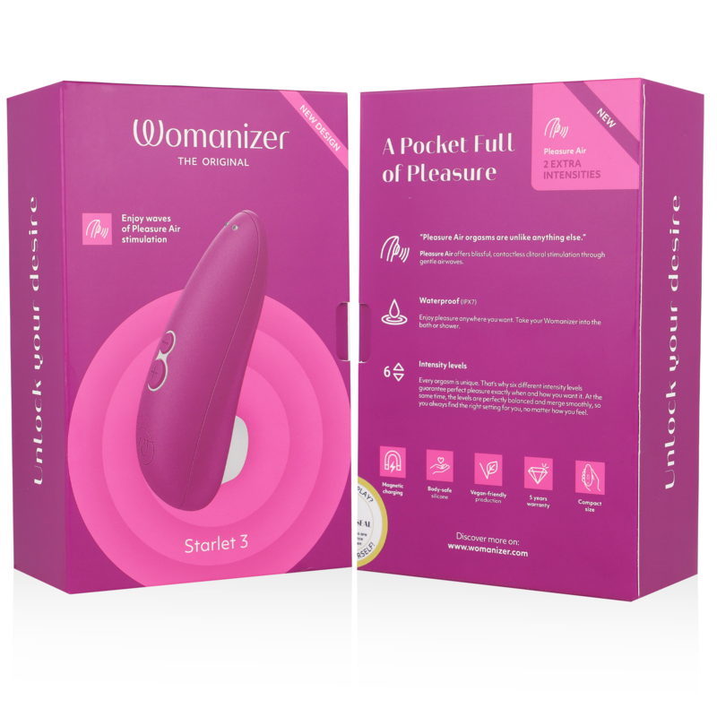 WOMANIZER - STIMULATEUR CLITORIS STARLET 3