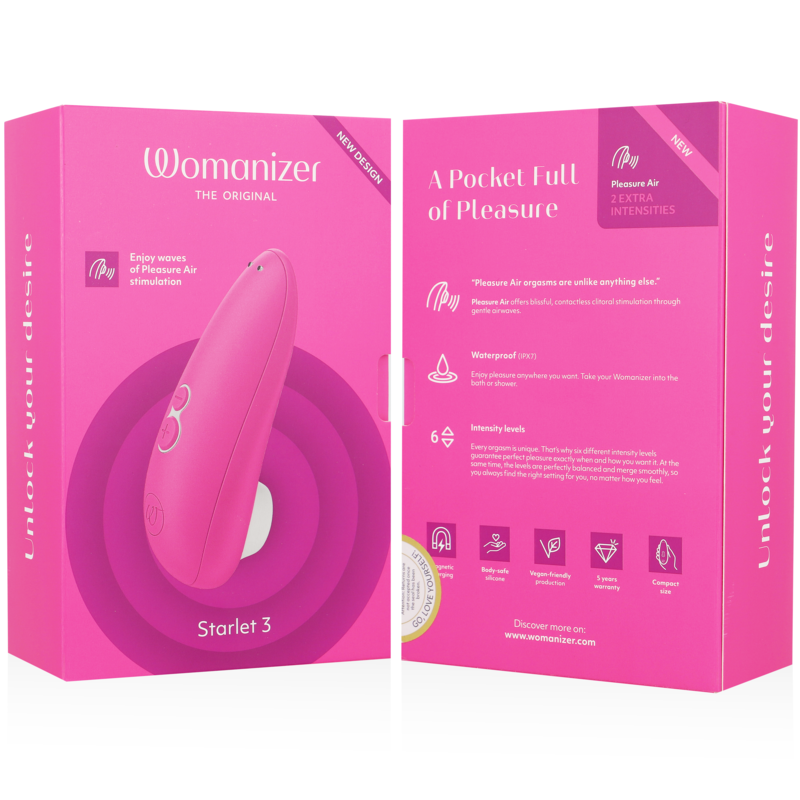 WOMANIZER - STIMULATEUR CLITORIS STARLET 3