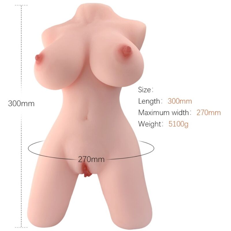 POUPÉE RÉALISTE TORSE FEMME