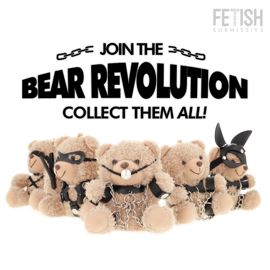 OURS EN PELUCHE FOZZIE MODÈLE BDSM 3