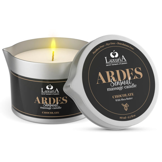 BOUGIE DE MASSAGE AU CHOCOLAT