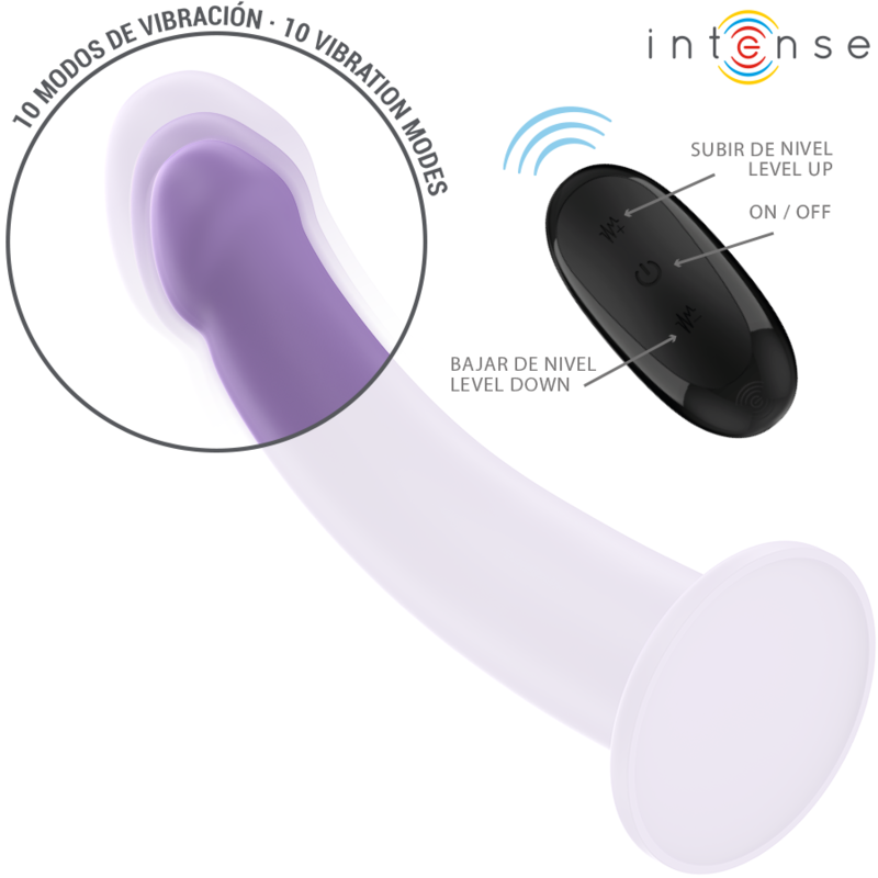 INTENSE - EDDIE VIBRATEUR 17,5 CM 10 VIBRATIONS