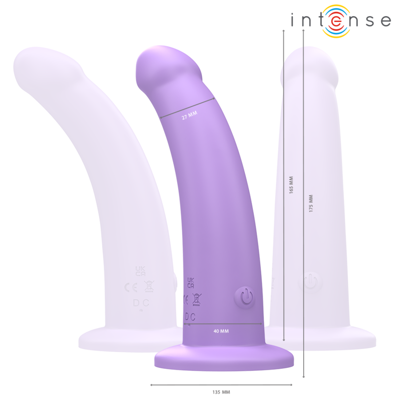 INTENSE - EDDIE VIBRATEUR 17,5 CM 10 VIBRATIONS