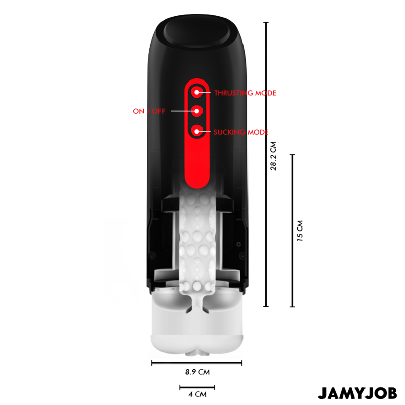 JAMYJOB - MASTURBATEUR VAGIN AUTOMATIQUE PHANTOM