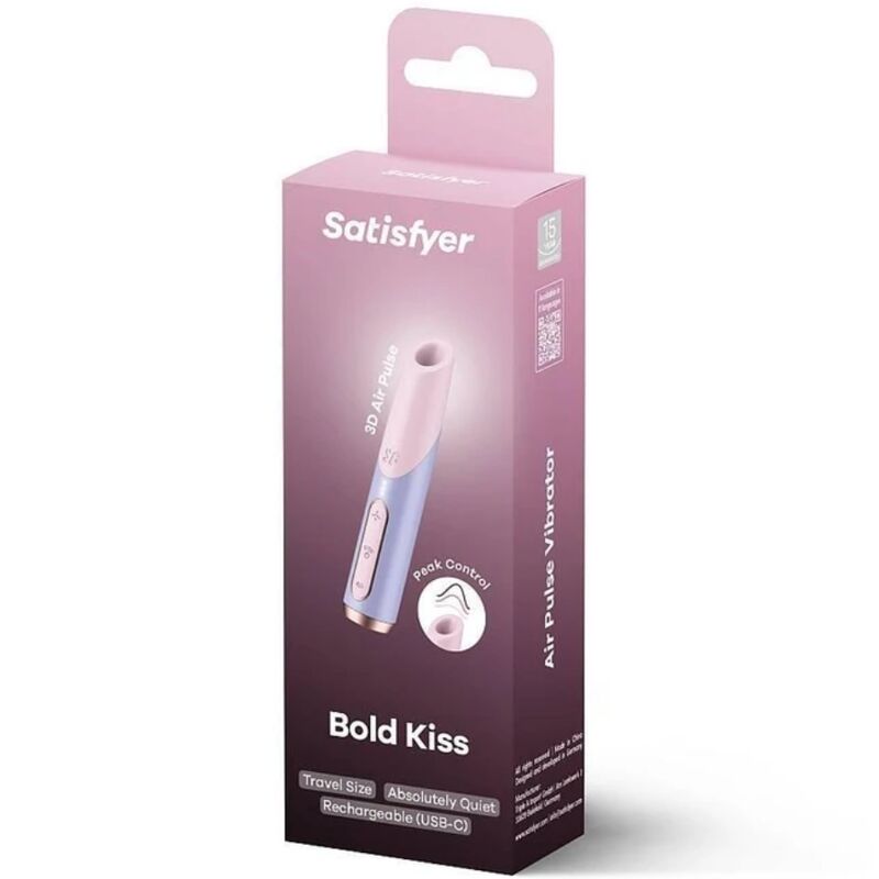 SATISFYER - MINI STIMULATEUR DE CLITORIS ROSE / VIOLET
