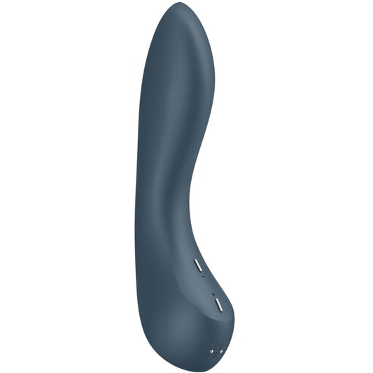 SATISFYER - VIBROMASSEUR "G-SPOT WAVE 4" GRIS