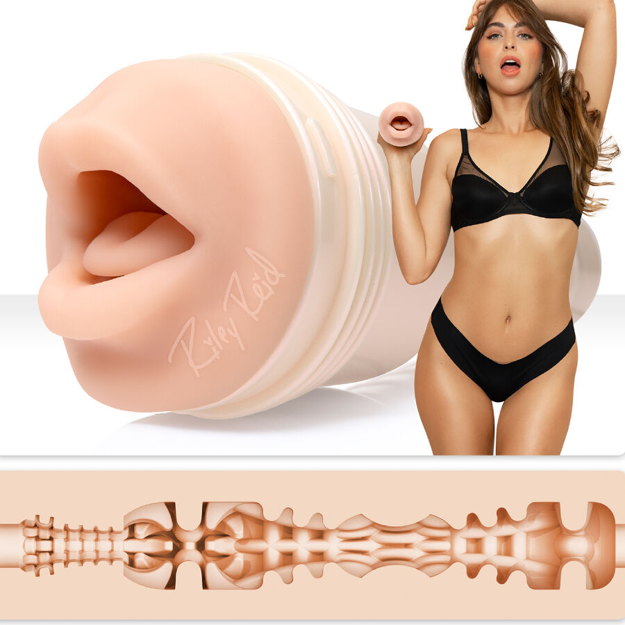 FLESHLIGHT - MASTURBATEUR BOUCHE RILEY REID