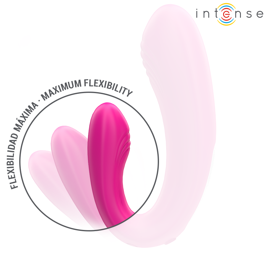 INTENSE - JANET DOUBLE STIMULATEUR ROSE