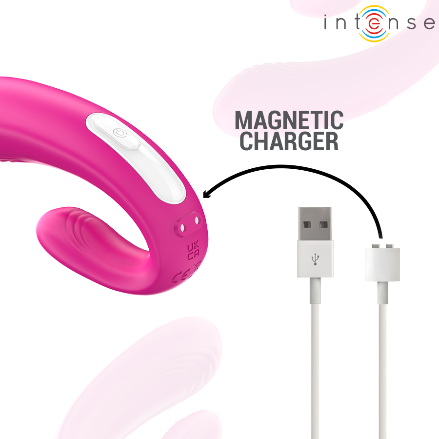 INTENSE - JANET DOUBLE STIMULATEUR ROSE