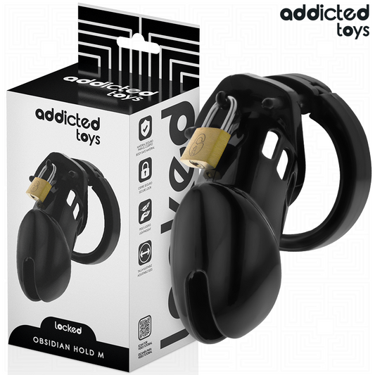 CAGE À PÉNIS OBSIDIAN HOLD TAILLE M