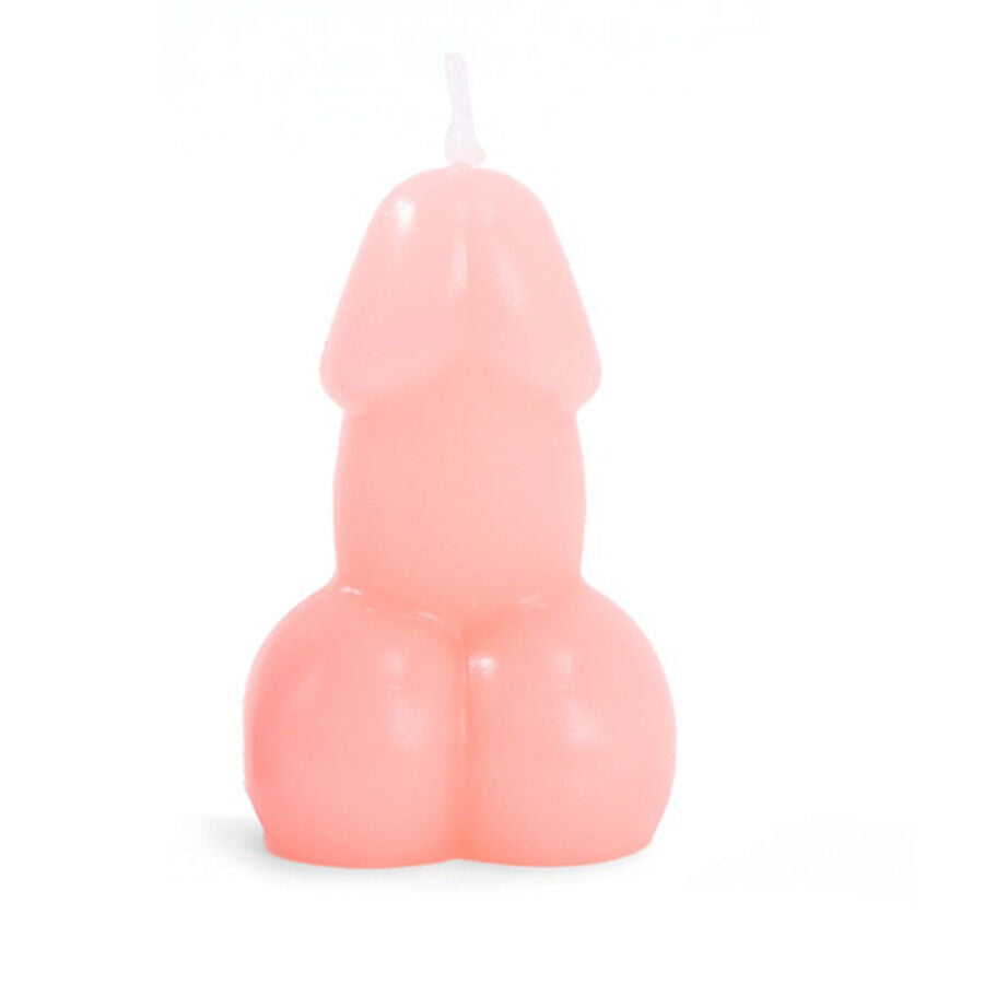 BOUGIE EN FORME DE PÉNIS DE COULEUR ROSE