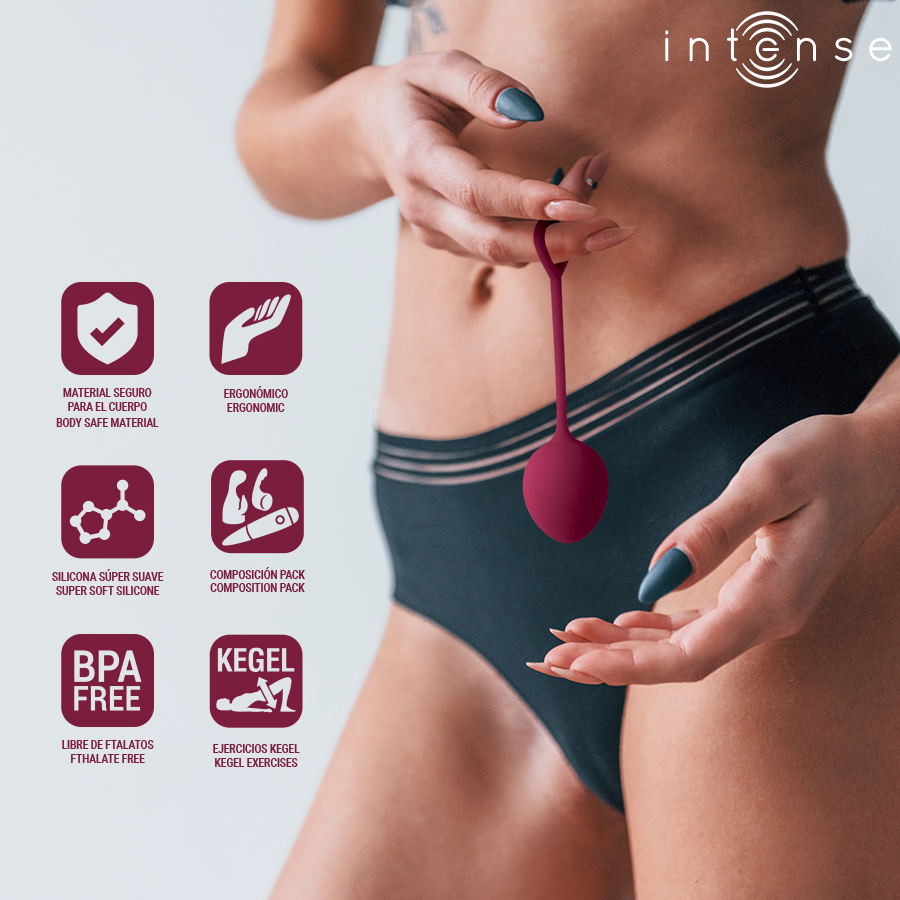 INTENSE - BOULES KEGEL CHARLI BORDEAUX
