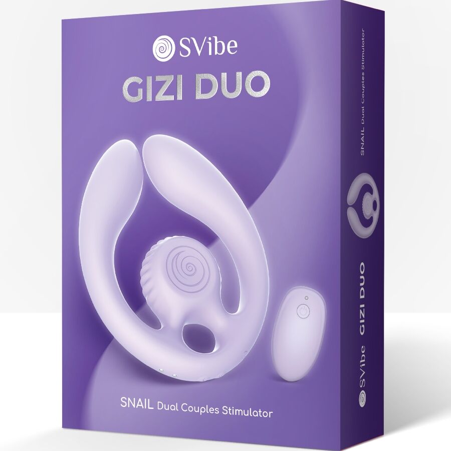 SNAIL VIBE - GIZI DUO STIMULATEUR POUR COUPLES