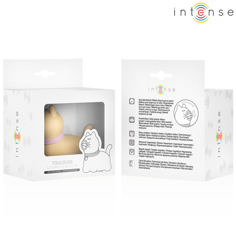INTENSE - STIMULATEUR AVEC LANGUE ROTATIVE 360º
