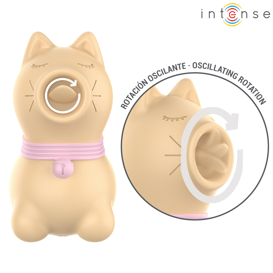 INTENSE - STIMULATEUR AVEC LANGUE ROTATIVE 360º